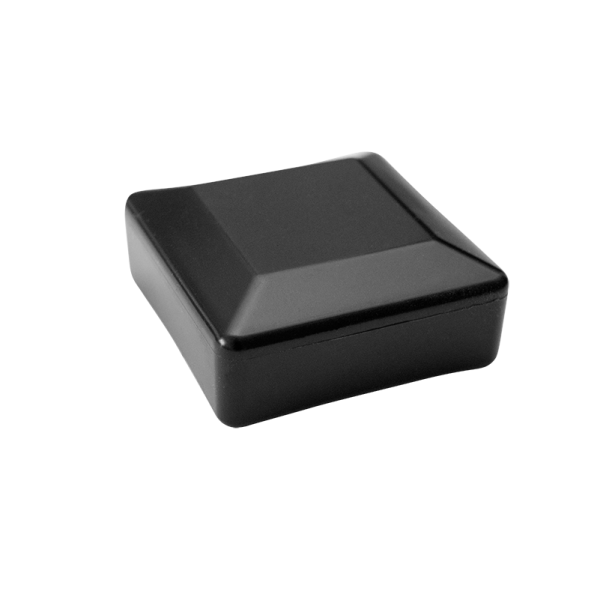 Plastikinis dangtelis 5x5 juoda RAL9005